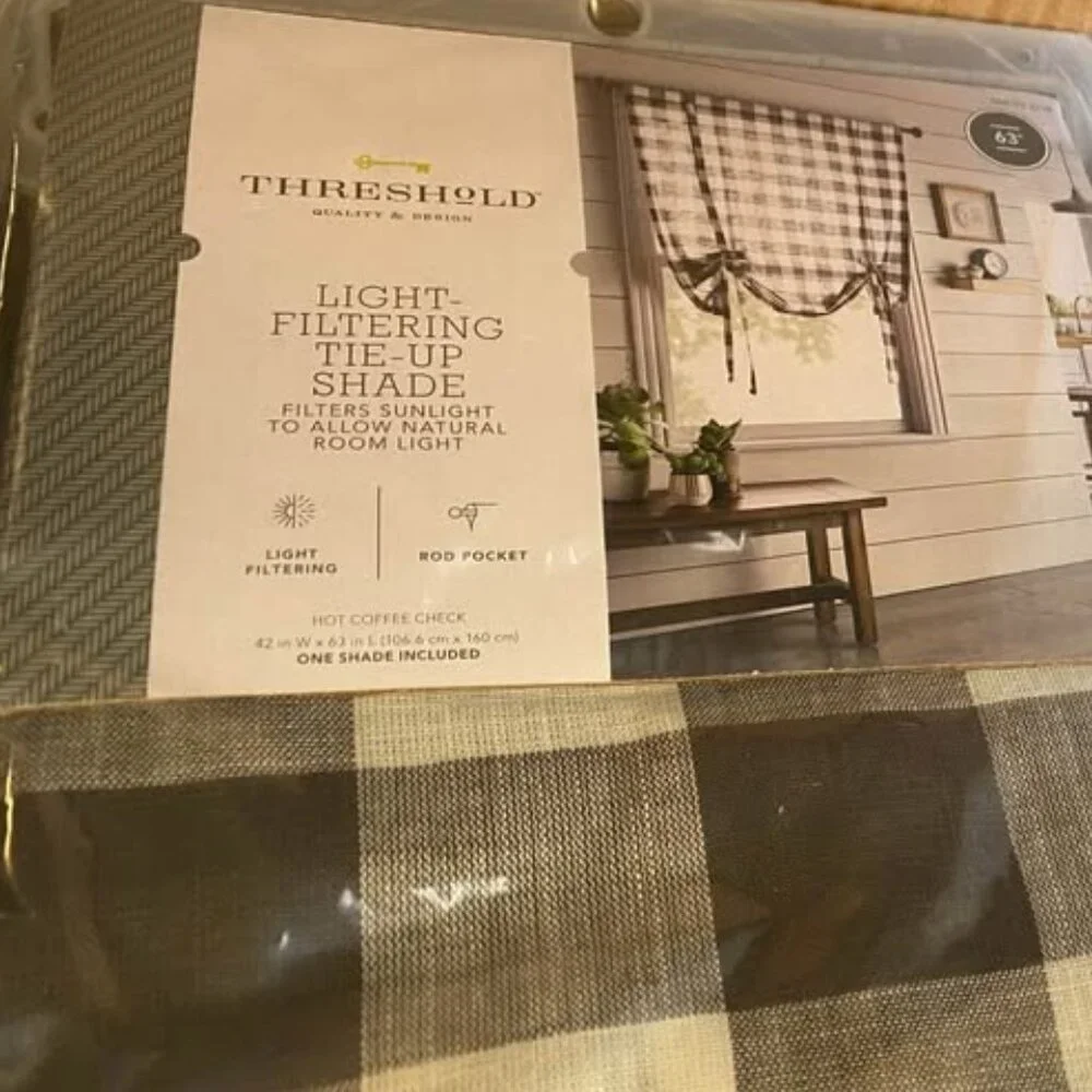 Threshold Light- Filtering Balloon Shade Curtain